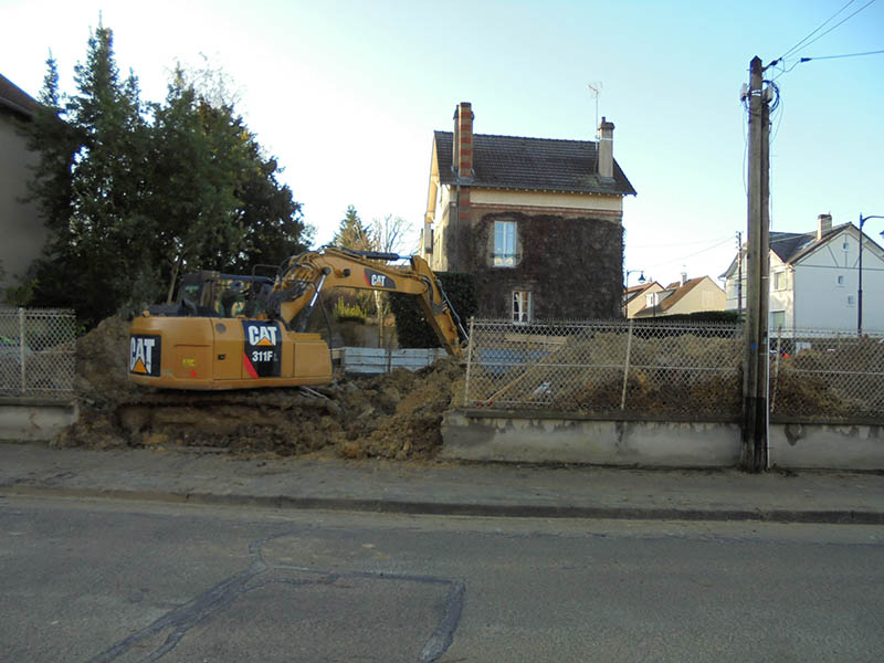 Demolition construction maison neuve individuelle 78150 le chesnay